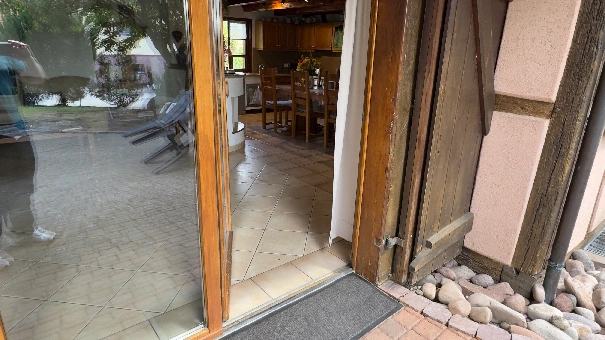 Ingresso senza gradini della casa vacanze