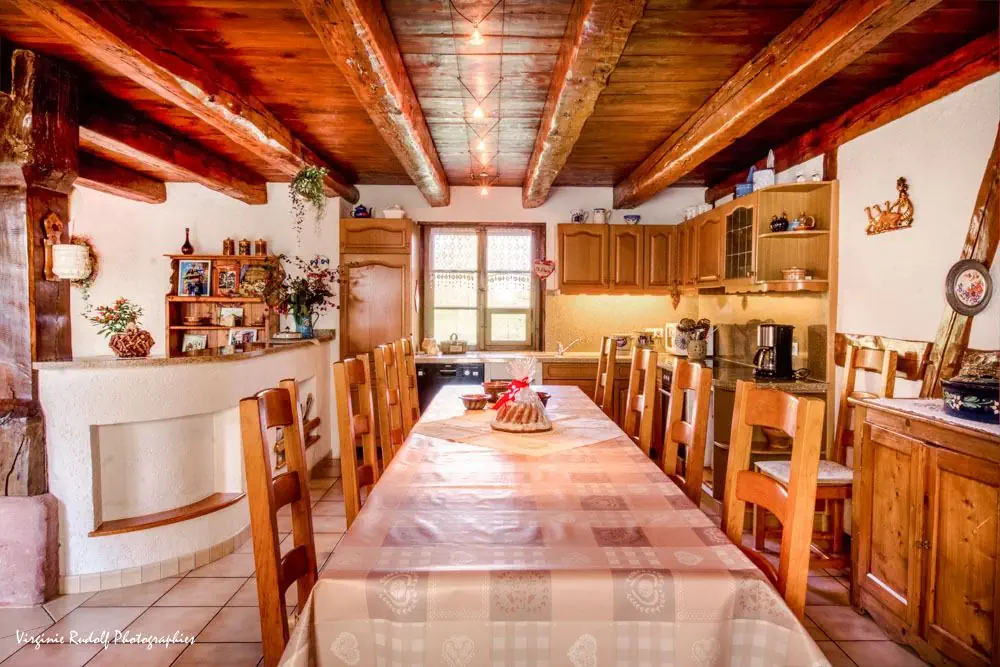 Volledig uitgeruste keuken bij Gîte Jebsheim