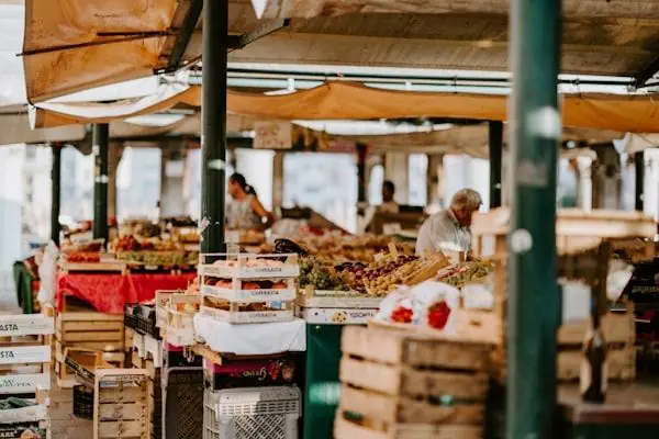 Mercato locale alsaziano
